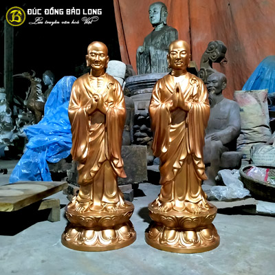  Tượng Đồng An Nan Ca Diếp cao 9 tấc ( 88 cm ) ở Sài Gòn TPHCM