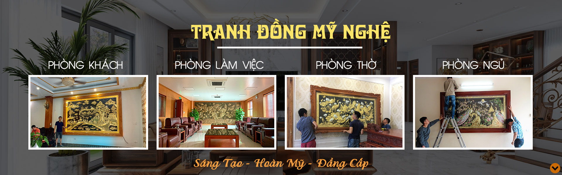Tranh Đồng Phong Thủy