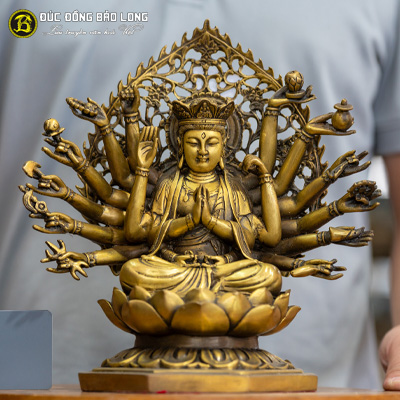  Tượng Đồng Chuẩn Đề cao 2 tấc ( 25 cm ) ở Sài Gòn TPHCM