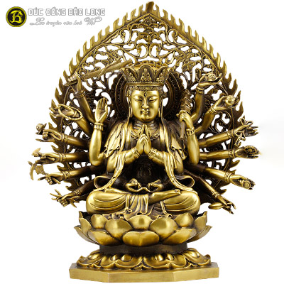  Tượng Đồng Chuẩn Đề cao 4 tấc ( 40 cm ) ở Sài Gòn TPHCM