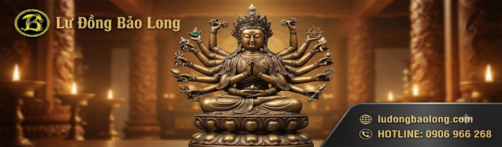 Tượng Đồng Phật Chuẩn Đề