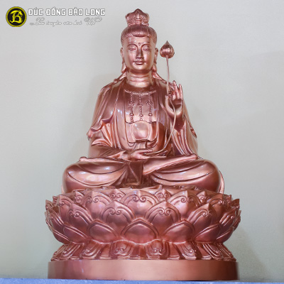  Tượng Đồng Đại Thế Chí Bồ Tát cao 9 tấc ( 91 cm ) ở Sài Gòn TPHCM