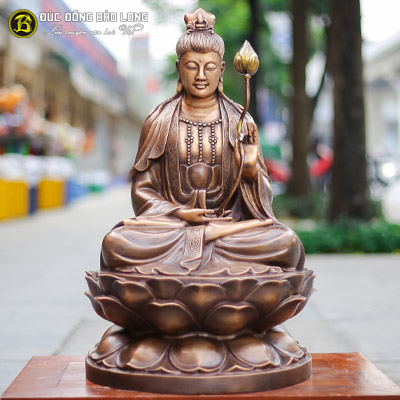 Tượng Đồng Đại Thế Chí Bồ Tát cao 6 tấc ( 61 cm ) ở Sài Gòn TPHCM
