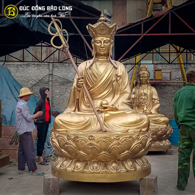  Tượng Đồng Phật Địa Tạng cao 2m36 ở Sài Gòn TPHCM