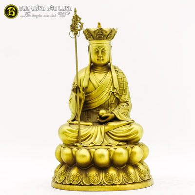  Tượng Đồng Phật Địa Tạng Vương Bồ Tát cao 3 tấc ( 30 cm ) ở Sài Gòn TPHCM