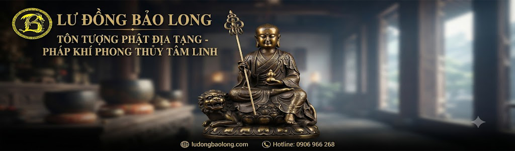 Tượng Đồng Phật Địa Tạng