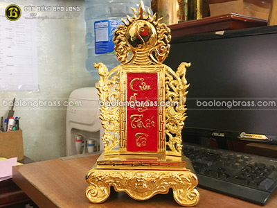 Bài Vị Cửu Huyền Thất Tổ Bằng Đồng 42cm Mạ Vàng 24k tại Sài Gòn TPHCM