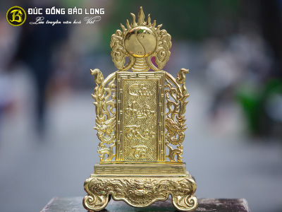 Bài Vị Cửu Huyền Thất Tổ Bằng Đồng Cao 37cm tại Sài Gòn TPHCM