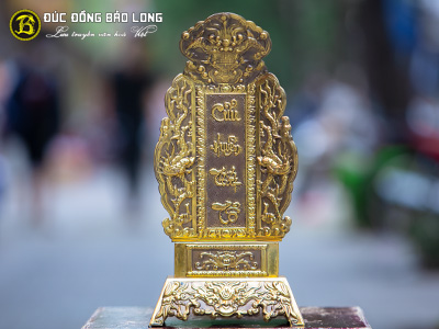 Bài Vị Cửu Huyền Thất Tổ Bằng Đồng Cao 42cm tại Sài Gòn TPHCM