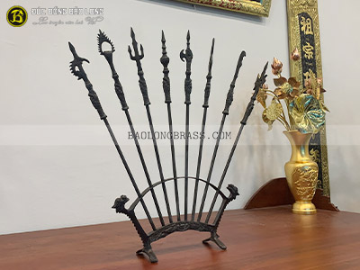 Bộ Bát Bửu - Chấp Kích Bằng Đồng Cao 60cm tại Sài Gòn TPHCM