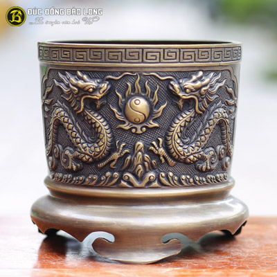 Bát Nhang Đúc Đồng Vàng Màu Giả Cổ Nhiều Kích Thước ở Sài Gòn TPHCM