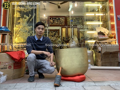 Chuông Bát Bằng Đồng 100kg ở Sài Gòn - TPHCM