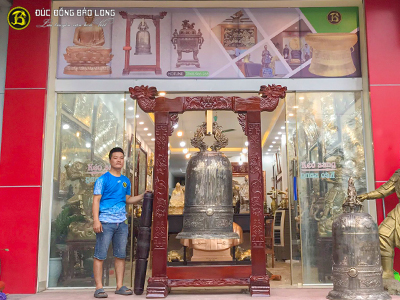 Chuông Đồng 207Kg Cho Khách Hàng Tại Trà Vinh