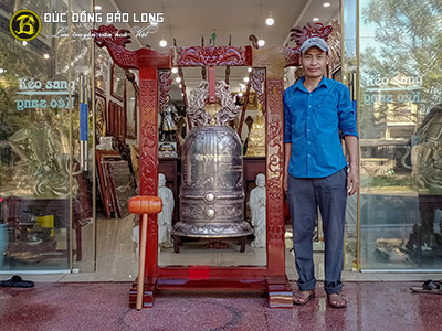 Đúc Chuông Đồng Cho Nhà Thờ Dòng Họ Trần Xuân Ở Hà Tĩnh