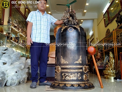 Giao Chuông Đồng 291kg cho chùa Thiện Khánh, Gia Viễn, Ninh Bình