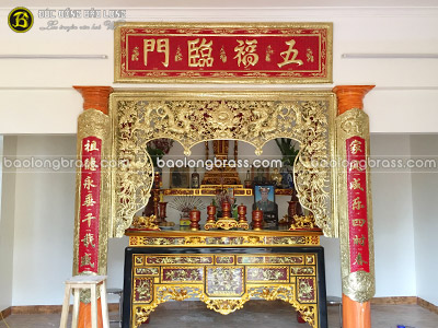 Cửa Võng Bằng Đồng 2m35 Cho Khách Tại Xuân Mai