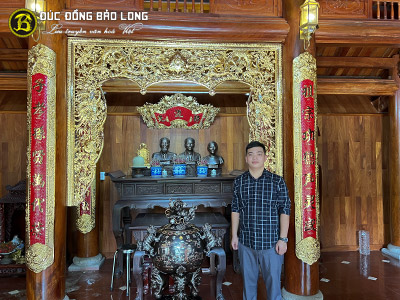 Thi Công Lắp Đặt Cửa Võng Bằng Đồng Dài 2m2 Tại Bình Dương