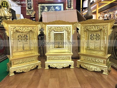 Khám Thờ Bằng Đồng Vàng Cao 69cm tại Sài Gòn TPHCM