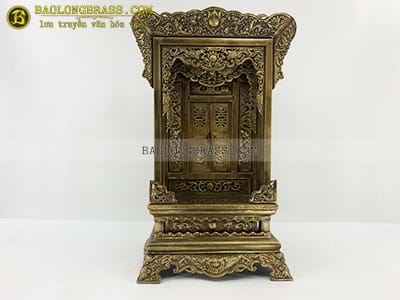 Khám Thờ Bằng Đồng Màu Giả Cổ Cao 81cm tại Sài Gòn TPHCM