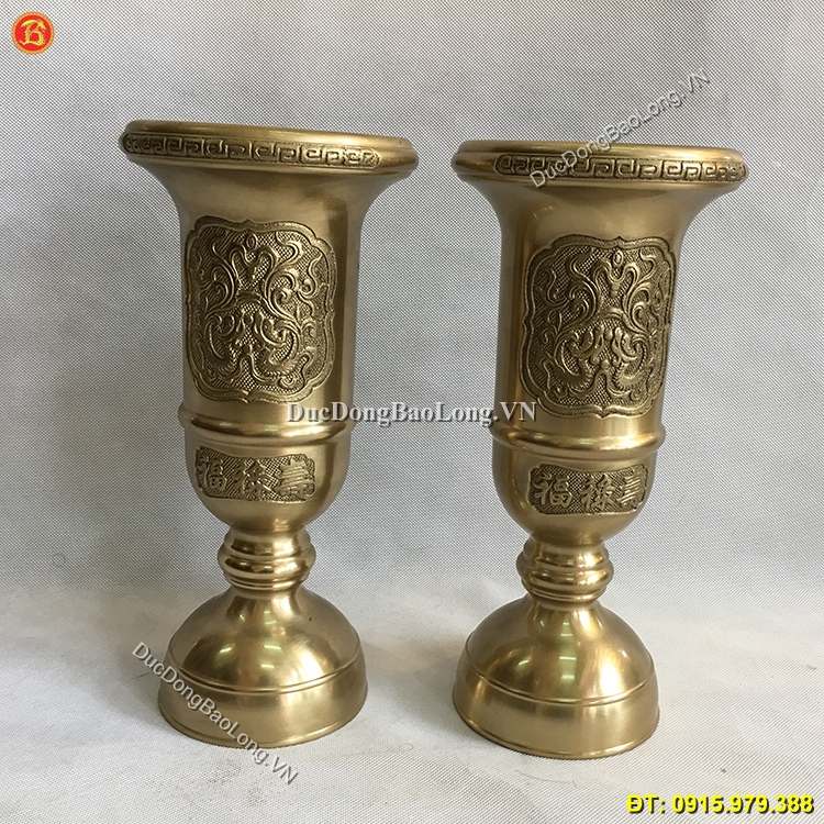 Ống Nhang Bằng Đồng Thờ Cúng