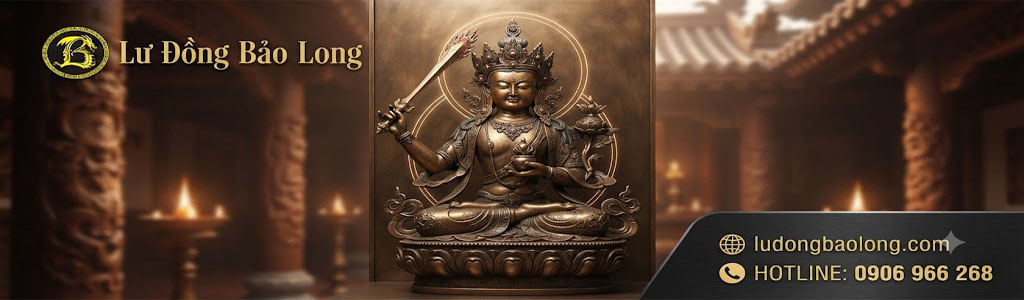 Tượng Đồng Phật Hư Không Tạng