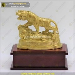 Tượng Đồng Dần ( Hổ ) cỡ nhỏ cao 1 tấc ( 7 cm ) ở Sài Gòn TPHCM