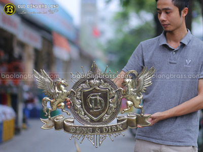 Logo DUNG & DIRK Thiết Kế Theo Yêu Cầu Kích Thước 68cm x 48cm tại Sài Gòn TPHCM