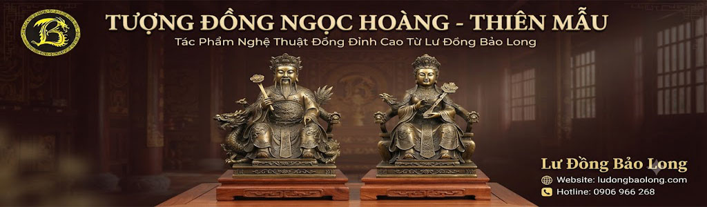 Tượng Đồng Ngọc Hoàng - Thiên Mẫu