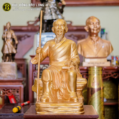 Tượng Đồng Lê Hữu Trác cao 4 tấc ( 42 cm ) ở Sài Gòn TPHCM