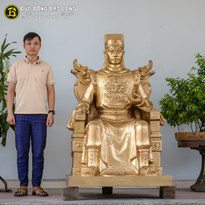 Tượng Đồng Lý Thường Kiệt cao 1m55 ( 155 cm ) ở Sài Gòn TPHCM