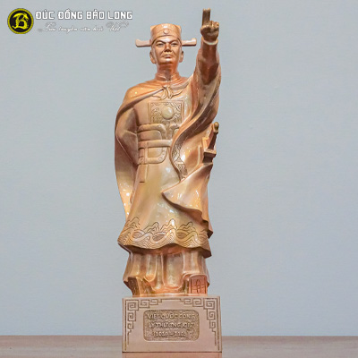 Tượng Đồng Lý Thường Kiệt cao 5 tấc ( 48 cm ) ở Sài Gòn TPHCM