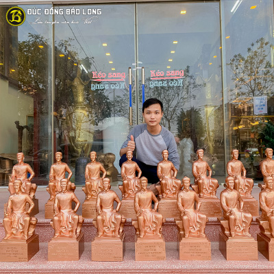 Tượng Đồng Nguyễn Du cao 5 tấc ( 50 cm ) ở Sài Gòn TPHCM