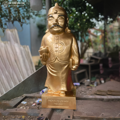Tượng Đồng Quản Gia cao 6 tấc ( 61 cm ) ở Sài Gòn TPHCM