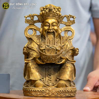 Tượng Đồng Thần Tài tại Sài Gòn TPHCM