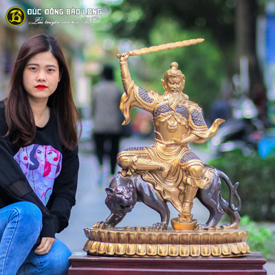 Tượng Đồng Triệu Công Minh cao 8 tấc ( 78 cm ) ở Sài Gòn TPHCM