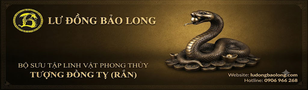 Tượng Đồng Tỵ ( Rắn )
