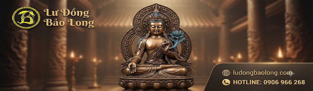 Tượng Đồng Phật Đại Thế Chí Bồ Tát