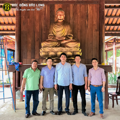  Tượng Đồng Phật Thích Ca ngồi cao hơn 2m ( 2m17 ) ở Sài Gòn TPHCM