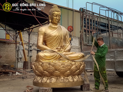  Tượng Đồng Phật Thích Ca ngồi cao hơn 2m5 ( 2m62 ) ở Sài Gòn TPHCM