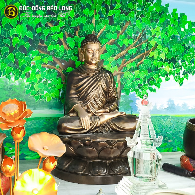  Tượng Đồng Phật Thích Ca ngồi cao gần 1m3 ( 127 cm ) ở Sài Gòn TPHCM