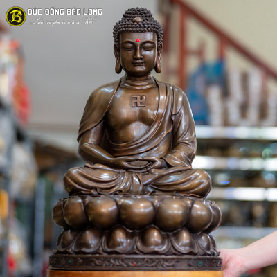 Tượng Đồng Phật Thích Ca ngồi cao 5 tấc ( 48 cm ) ở Sài Gòn TPHCM