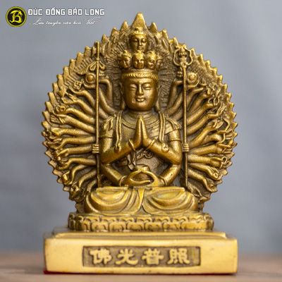  Tượng Đồng Thiên Thủ Thiên Nhãn cao 1 tấc ( 10 cm ) ở Sài Gòn TPHCM