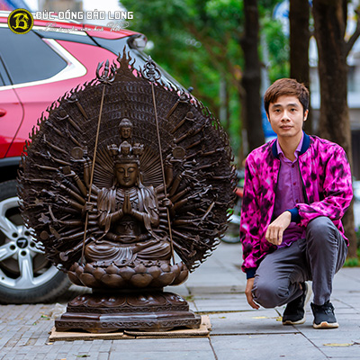  Tượng Đồng Thiên Thủ Thiên Nhãn cao hơn 1m ( 1m30 ) ở Sài Gòn TPHCM