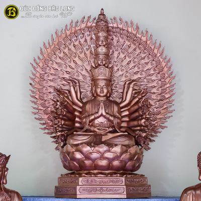  Tượng Đồng Thiên Thủ Thiên Nhãn cao trên 1m ( 1m27 ) ở Sài Gòn TPHCM