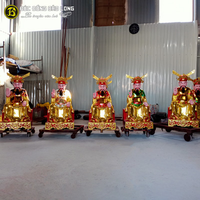 Tượng Đồng Ngũ Vị Tôn Quan tại Sài Gòn TPHCM