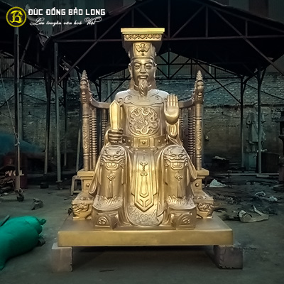 Tượng Đồng Lý Thánh Tông cao 2m36 ( 236 cm ) ở Sài Gòn TPHCM