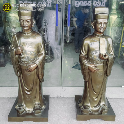 Tượng Đồng Nam Tào Bắc Đẩu tại Sài Gòn TPHCM
