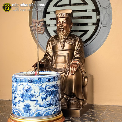 Tượng Đồng Sơn Thần cao 7 tấc ( 68 cm ) ở Sài Gòn TPHCM