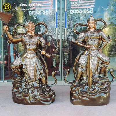 Tượng Đồng Tiêu Diện Hộ Pháp cao trên 1m ( 1m1 ) ở Sài Gòn TPHCM