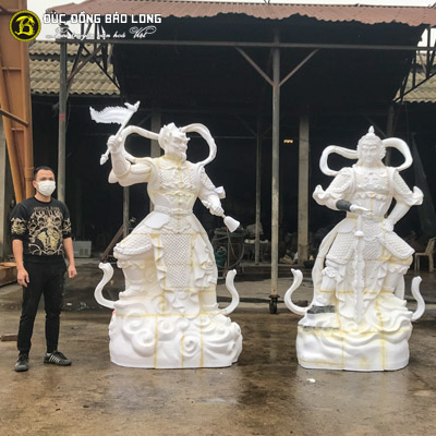 Tượng Đồng Tiêu Diện Hộ Pháp cao trên 2m ( 2m17 ) ở Sài Gòn TPHCM